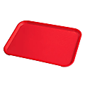 Cambro Fast Food Trays, 12" x 16", Red, Pack Of 24 Trays