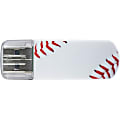 Verbatim 8GB Mini USB Flash Drive, Sports Edition - Baseball - 8 GBBaseball