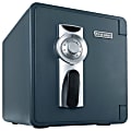 First Alert 2087F-BD Security Safe - 0.94 ft³ - Combination Lock - 4 Live-locking Bolt(s) - Water Proof, Fire Resistant, Pry Resistant - Internal Size 12.88" x 10.38" x 12.25" - Slate, Gray - Resin 1 thumbnail image