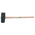 Jackson Double Faced Sledge Hammers, 16 lb, 36 in Straight Hickory Handle