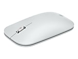 Microsoft Modern Mobile Mouse - Mouse - right and left-handed - optical - 3 buttons - wireless - Bluetooth 4.2 - glacier 1 thumbnail image