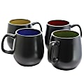 Gibson Soho Cafe 4-Piece Mug Set, 20 Oz, Assorted Colors 1 thumbnail image