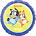 Amscan Character Foil Balloon, Circle, 18", Bluey 1 thumbnail image
