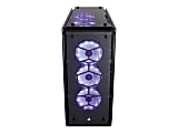 Corsair Crystal Series 570X RGB ATX Mid-Tower Case - Mid-tower - Black - Steel - 4 x Bay - 3 x 4.72" x Fan(s) Installed - Mini ITX, Micro ATX, ATX Motherboard Supported - 24.03 lb - 6 x Fan(s) Supported 1 thumbnail image