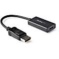 StarTech.com DisplayPort to HDMI Adapter, 4K 60Hz HDR10 Active DisplayPort 1.4 to HDMI 2.0b Converter, Latching DP Connector, DP to HDMI 1 thumbnail image