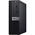Dell OptiPlex 5000 5070 Desktop Computer - Intel Core i5 9th Gen i5-9500 3 GHz - 8 GB RAM DDR4 SDRAM - 500 GB HDD - Small Form Factor - Windows 10 Pro 64-bit - Intel - DVD-Writer 1 thumbnail image