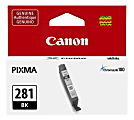 Canon CLI-281 ChromaLife 100+ Black Ink Tank, 2091C001