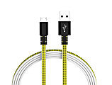 Ativa® Micro-USB Cable, 6', Black Dot