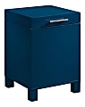 Sauder® Vista Key Storage Side Table, 22"H x 15-3/4"W x 15-3/4"D, Navy Blue  1 thumbnail image