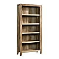 Sauder® Dakota Pass 72"H 5-Shelf Bookcase, Craftsman Oak