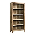 Sauder® Dakota Pass 72"H 5-Shelf Bookcase, Craftsman Oak 1 thumbnail image