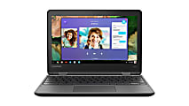 Lenovo® 300e Chromebook Laptop, 11.6" Touch Screen, MediaTek MTK M8173C, 4GB Memory, 32GB eMMC, Chrome OS 1 thumbnail image