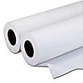 Alliance® Wide-Format Bond Engineering Paper Rolls, 36" x 500', 92 Brightness, 20 Lb, White, Pack Of 2 Rolls