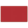 Ghent Fabric Bulletin Board With Wrapped Edges, 36" x 46-1/2", Red