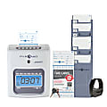 Pyramid Time Systems Small Business 2500 Time Clock Bundle, Unlimited Employees, Ivory 1 thumbnail image