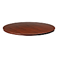 Lorell® Essentials Round Table Top, 42"D, Mahogany 1 thumbnail image