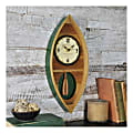 FirsTime & Co.® Canoe Pendulum Clock, Wood/Green