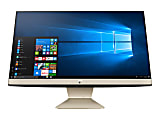 Asus V241EA-ES001 All-In-One Desktop PC, 23.8" Screen, Intel® Pentium Gold, 8GB Memory, 256GB Solid State Drive, Windows® 10 Home