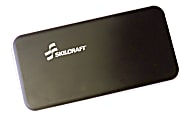 SKILCRAFT® Portable Power Pak, 12,000 mAh, Black, 704500NIB0012