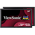 ViewSonic® VA2452SM-H2 24" FHD LED Dual Monitor