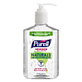Purell® Advanced Naturals Hand Sanitizer Gel, 8 Oz 1 thumbnail image