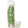 Eco-Products GreenStripe Cold Cups - 9 fl oz - 500 / Carton - Clear, Green - Polylactic Acid (PLA), Paper - Cold Drink 1 thumbnail image
