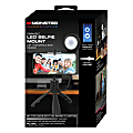 Monster 2-In-1 LED Plastic Selfie Handheld/Tripod Mount For Smartphones, Black 1 thumbnail image