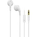 iLuv Bubble Gum Talk Colorful Stereo In-Ear Headphones, Whites