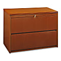 Lorell® Sao Paulo 2-Drawer Lateral File, 29"H x 36"W x 24"D, Cherry