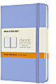 Moleskine Classic Hard Cover Notebook, 3.5" X 5/5", Ruled, 192 Pages, Hydrangea Blue