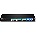 TRENDnet 28-Port Web Smart PoE+ Switch 1 thumbnail image