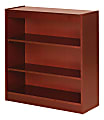 Lorell® Veneer Bookcase, 3-Shelf, 36"H, Cherry