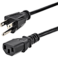 StarTech.com 6 ft Standard Computer Power Cord - NEMA5-15P to C13 - Power cable - 10 Pack - 5-15 to C13 Power Cord - PXT10110PK 1 thumbnail image