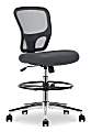 Click365 Perch Mesh Drafting Chair With Back, Dark Gray 1 thumbnail image