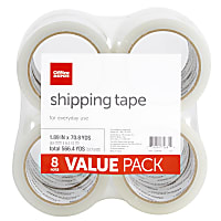 8pk Office Depot Brand Shipping Packing Tape 1.89-inx70.8 Yd Deals