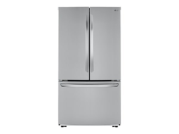 LG 23 cu.ft. Counter Depth French Door Refrigerator - Stainless Steel