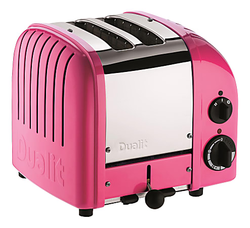Dualit® NewGen Extra-Wide Slot Toaster, 2-Slice, Chilly Pink