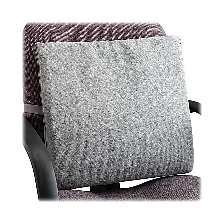 Master Caster® Adjustable Foam Seat/Back Cushion, Gray