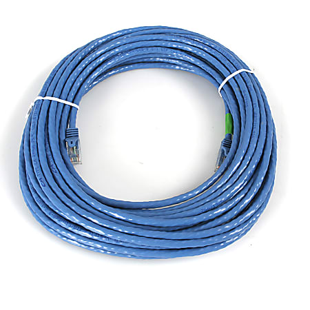 StarTech.com 50ft CAT6 Ethernet Cable - Blue Snagless Gigabit CAT 6 Wire -  50ft Blue CAT6 up to 160ft - 650MHz - 50 foot UL ETL verified Snagless UTP  ...