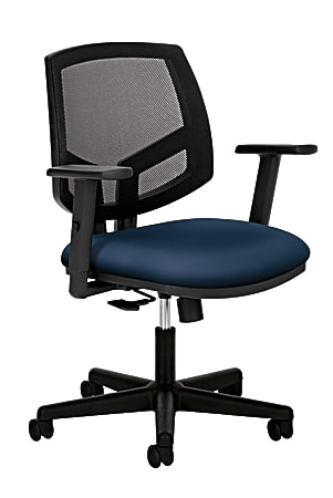 HON® Volt Mid-Back Chair, Navy