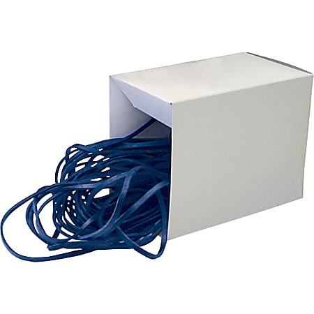 Alliance® Rubber Can Bandz, Large, 17", Blue, Box