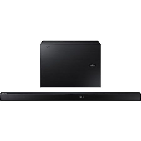 Samsung HW-K650 Portable Bluetooth Sound Bar Speaker - Black - Wall Mountable - 360? Circle Sound, Surround Sound, Dolby Digital 5.1, DTS 2.0 Channel, Dolby Digital, DTS - Wireless LAN - USB - HDMI