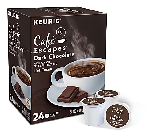 Café Escapes™ Dark Chocolate Hot Cocoa Single-Serve K-Cup®,