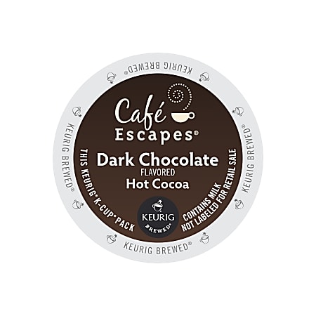Dark chocolate hot sales cocoa k cups
