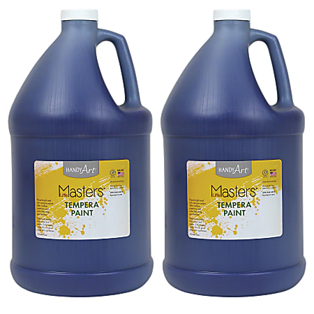 Little Masters® Tempera Paint, 128 Oz, Violet, Pack Of 2