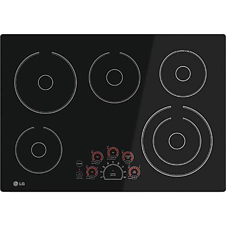 LG LCE3010SB Electric Cooktop - 30&quot; Wide -