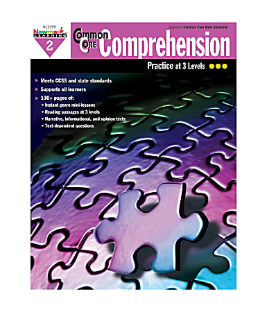 Newmark Learning Common Core Comprehension Workbook, Grade 2