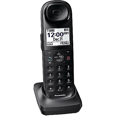 Panasonic DECT 6.0 Cordless Phone With Answering Machine And