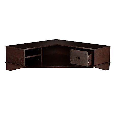 Office depot outlet corner desk espresso