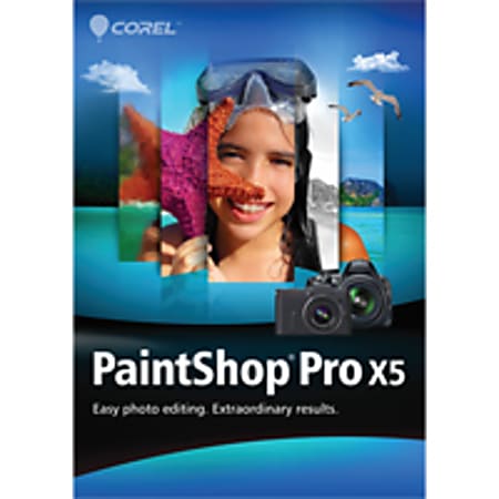 Corel PaintShop Pro X5, Download Version
